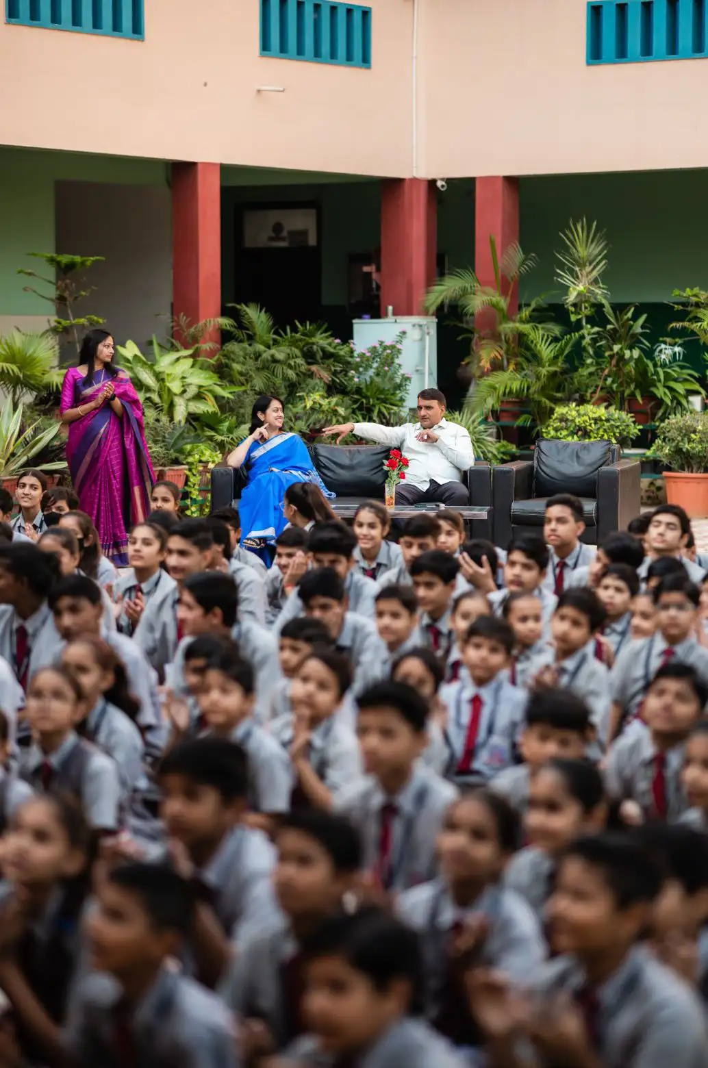 Diya Making Competition at School Campus Jaipur