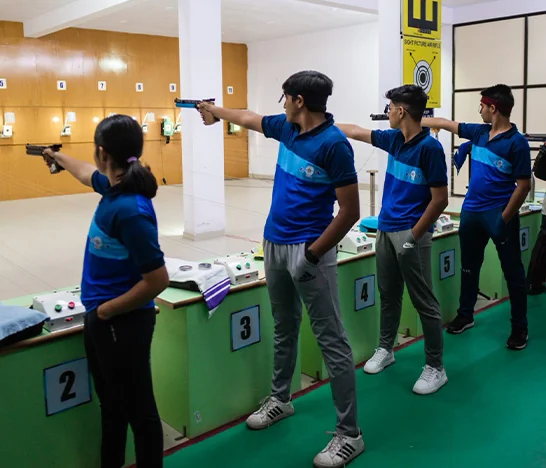 Pistol Shooting and Air Rifle Training Session
